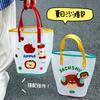Tengyi bolsa de playa de gelatina original bolso de mano de dibujos animados lindo transparente impermeable viaje bolso de hombro al por mayor