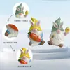 Ponte de Páscoa Boneco Anão Criativo Transfronteiriço Personalização Fabricante Decoração de Pingente para Paisagismo Pequenos Enfeites Artesanato Personalização