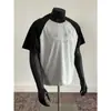 Camiseta de Manga Corta para Hombre, Marca de Moda, Verano Holgada, Manga Tres Cuartos, Nuevo Modelo 2026, Estilo Celebridad de Internet, Camiseta Simple para Hombre