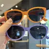 Nuevas Gafas de Sol Polarizadas Infantiles de Moda Sencilla Gafas de Sol Infantiles de Silicona Color Caramelo Gafas de Sol Transfronterizas Europeas y Americanas Modernas