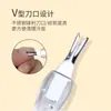 Tenedor coreano para cutículas para eliminar piel muerta pala callo herramientas para uñas manicura cuchillo para cutículas afilado Uñas en forma de V púas piel muerta