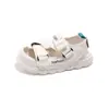 Sandalias Cerradas de Nuevo Estilo para Niños Verano 2025, Sandalias Deportivas con Suelas Suaves Antideslizantes, Zapatos Casuales para Niñas, Zapatos de Playa Estilo Coreano