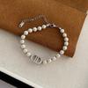 Collar de perlas de imitación barrocas multicapa estilo Chanel, cadena retro ligera de lujo con nicho, accesorios de moda para mujer