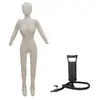 Maniquí Inflable de Cuerpo Completo Femenino para Modelos de Ropa, Modelo de Cuerpo de Maniquí Masculino, Muñeco, Masaje, Accesorios para Transmisiones en Vivo