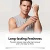 Crema Depilatoria Corporal para Hombre OCEAURA, Delicadamente Suave, Fácil de Aplicar, Limpia, Suaviza e Hidrata la Piel