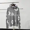 Conjunto de Moletom com Capuz e Calça Unisex Loose Versátil Kapok Selecionado com Cuidado Estilo de Rua Retrô Tendência Estampa de Espuma