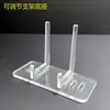 Caja de Almacenamiento de Acrílico Caja de Exhibición Transparente Piedra en Miniatura Specimen Hecho a Mano Caja de Almacenamiento para Joyería y Conchas de Caracol