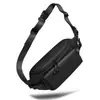 Bolso bandolera para hombre, bolso de pecho funcional, bolso de hombro resistente al agua, bolso de cintura para deportes al aire libre, ciclismo, motocicleta, bolso para hombre