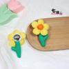 Nuevo Color de Tela Broche de Flor diy Accesorios de Joyería Algodón Estéreo Flor de Cinco Pétalos Accesorios para Calcetines