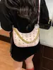 Bolso Cruzado Guti Kou Retro Transfronterizo Pequeño para Mujer, Nuevo Bolso de Hombro Versátil Monograma de Lujo Ligero, Bolso de Axila para Mujer, Bolso Cruzado