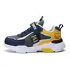 Tênis esportivos infantis sapatos crianças crianças de meia idade e grandes crianças transfronteiriças crianças meninos estudantes sapatos infantis casuais outono e inverno