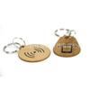 Tarjeta de madera ecológica personalizada, tarjeta NFC, tarjeta con chip RFID, tarjeta de control de acceso para hotel, llavero Ntag213, personalización de tarjeta