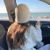 Chapéu Feminino Outono e Inverno Chapéu de Pescador de Veludo de Cordeiro Estilo Coreano All-match Trendy Internet Popular Pelúcia Chapéu de Bacia Quente Chapéu de Balde Mostra Rosto Pequeno