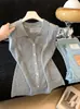 Cardigan de Punto Simple sin Mangas de Cuello Polo de Botones Sencillos Estilo Old Money Francés para Mujer, Top Delgado de Verano 2026 Tendencia