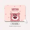 Alfombrilla de Ratón Pequeña de Oso de Dibujos Animados Lindos, Tamaño Pequeño, Cómoda, Engrosada, Antideslizante, Resistente al Desgaste, para Uso en Oficina