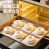 Papel de Silicona de Grado Alimenticio, Resistente a Altas Temperaturas, Antiadherente, Transpirable, Papel para Hornear Panecillos, Panecillos al Vapor, Bagels, Desechable, Venta al por Mayor Comercial