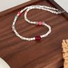 Novo Colar Chinês de Contas Estilo Chinês Retrô Design Elegante de Nicho Personalidade Colar Versátil Corrente para Clavícula Acessórios