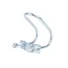 Hebilla de cruz de acero inoxidable tubo redondo 20/25/32/40/4875mm conector de tubo de acero clip para invernadero engrosado