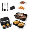 Bandeja para hornear freidora de aire AF500EU transfronteriza, diseño desmontable e integrado, bandeja interior de freidora resistente a altas temperaturas
