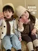 Colete Infantil Novo Outono e Inverno Estilo Fofo Nicho Lã de Cordeiro para Meninos e Meninas - Tamanhos 25/26 - 26937