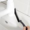 Cepillo para Ranuras de Baño, Cepillo para Polvo de Ranuras de Inodoro, Montado en la Pared para Limpieza de Esquinas Muertas de Azulejos de Cocina Doméstica, Multiusos para Ventanas