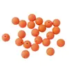 Cuentas Redondas Macaron Color Mate Esmerilado Acrílicas de 6-10mm para Cadena de Teléfono Móvil DIY, Pulsera, Joyería con Cuentas, Accesorios