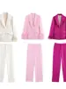 Marca Z Pantalones Rectos Elegantes 934 Estilo Europeo y Americano 54 Plumas Cintura Alta 935 Puño 2026 4478 Nuevo Traje Ropa de Abrigo Za