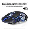 Fábrica de origem mouse sem fio 2.4G carregamento silencioso computador notebook transfronteiriço escritório jogo mouse sem fio luminoso