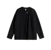 Sudadera de Punto Estilo Old Money Otoñal para Hombre y Mujer, Camiseta de Manga Larga Estilo Perezoso Cleanfit, Top Camiseta Interior para Hombre