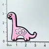 Desenho Animado Anime Dinossauro Fofo Pequeno PVC Borracha Macia Acessórios DIY Capa de Celular Furo Fivela de Sapato Adesivo de Geladeira Decoração