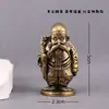Latão Tartaruga Dragão Sete Imortais Oito Imortais Modelo de Figura Ornamento de Mesa para Sala de Estar Artesanato em Latão