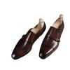 Zapatos de Talla Grande para Hombre Exportación Moda Italiana Zapatos Hechos a Mano Hebilla Zapatos de Vestir de Negocios para Hombre Zapatos Monk