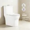 Venda Direta de Fábrica de Vasos Sanitários Cerâmicos de Tubo Grande, Vasos Sanitários com Sifão, Vasos Sanitários de Descarga Comum, Jinbaisheng Banheiro 8102