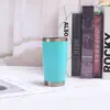 Taza para coche de 20 oz en stock, taza aislada de acero inoxidable 304, taza aislada para estudiantes, taza para beber directamente, taza portátil para viajes