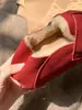 Zapatos Birkenstock de Cuero Genuino Versión Lana para Mujer, Zapatos Perezosos de Suela Gruesa con Forro de Felpa para Invierno, Zapatos Individuales de Cobertura Total, Zapatos Birkenstock con Forro de Felpa