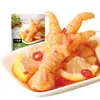 26 Sabores de Pato Pequeño Doméstico Limón Ácido y Picante Patas de Pato Deshuesadas 90g Patas de Pato Deshuesadas Picantes 75g 30 Paquetes por Caja