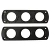 Cargador de Coche Cargador de Coche Accesorios Panel Poroso Combinación/Marco Fijo para Cargador de Coche Agujero Único Doble Agujero Cargador de Coche