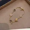 Pulseira Popular de Abelhinha Escovada do Xiaohongshu, Estilo Antigo, Pulseira Exquisita e Versátil, Design de Nicho, Dropshipping