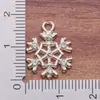 Série de Natal Nova e Fofa Transfronteiriça Artesanal DIY Boneco de Neve Floco de Neve Óleo de Gotejamento Liga Acessórios de Joia Atacado Em Estoque