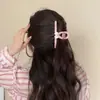 Pinza para el pelo con lazo dulce y femenino, tamaño grande, accesorio para el pelo de alta gama y exquisito, nuevo modelo 2026, adorno para el pelo con pinza de tiburón para la parte trasera de la cabeza