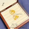 Colar com Nó Chinês Vazado Ouro Brilhante 24K Estilo Igual da Loja de Ouro Jinyan Nova Corrente para Clavícula Chinoiserie de Alto Padrão como Presente para Sua Namorada