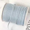 Rollo Grande de Cinta de Burbujas con Borde Dentado de 0.6 cm para Lazos Hechos a Mano DIY, Accesorios para el Cabello, Trenzado de Zapatos y Ropa, Materiales de Empaque para Cajas de Regalo