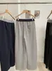KEKEZOON Nuevos Pantalones de Pierna Ancha de Cintura Alta Estilo Minimalista de Principios de Otoño para Mujer Cintura Elástica Adelgazantes Casuales Pantalones Deportivos 8785