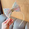 Diadema de corona de pedrería para niña Corea del Sur seersucker niños cumpleaños tocado Horquilla de princesa accesorios para el cabello de bebé no aprieta