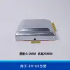 Acessórios para cerca de ferro forjado tampa de poste tampa final aço galvanizado tampa de camada dupla tampa de poste de corrimão poste de tubo quadrado cabeça de poste de cerca cobertura decorativa