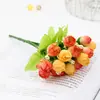 Proveedor de confianza de flores artificiales, incluyendo capullos en forma de estrella y rosas pulgar, flores artificiales al por mayor, plantas de plástico y arreglos florales para decoración del hogar.