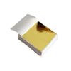 100 folhas de pintura fábrica Taiwan papel folha de ouro cristal lama ouro folha de prata DIY ouro platina papel prata