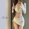 Bikini Sexy para Mujer 2026 Nuevo Estilo Europeo y Americano Transfronterizo Traje de Baño Bikini de Dos Piezas para Aguas Termales de Alta Gama
