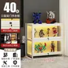 Vitrine para Miniaturas com Fechadura e Luz, Vitrine Transparente de Acrílico à Prova de Poeira para Modelos de Brinquedos e Rack de Ornamentos para Casa