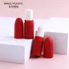 Tubo Rotatorio para Labial Personalizado OEM de 15g y 17mm de Diámetro, Tubo para Ungüento Hierba Morada, Tubo Vacío, Tubo Mini Rojo para Labial